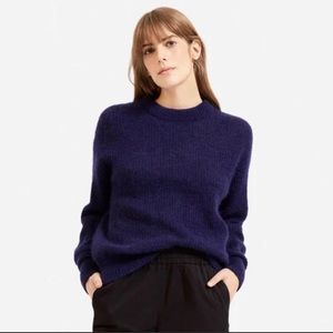 Everlane The Oversized Alpaca Crew Sweater